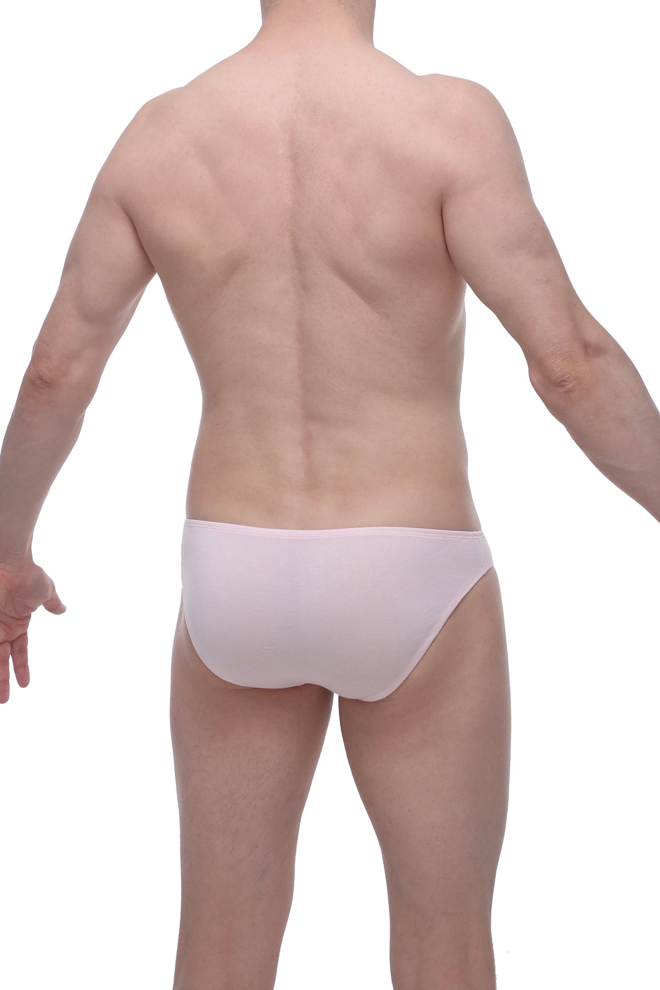 Bikini Colline Bambou Rose - PetitQ Underwear - Lingerie masculine sexy et sous-vêtements pour homme originaux