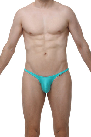 Bikini Plellis Joe Vert - PetitQ Underwear - Lingerie masculine sexy et sous-vêtements pour homme originaux