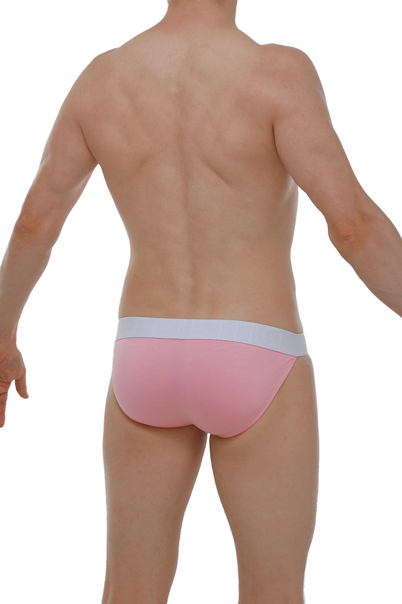 Bikini Aizy Modal Rose - PetitQ Underwear - Lingerie masculine sexy et sous-vêtements pour homme originaux