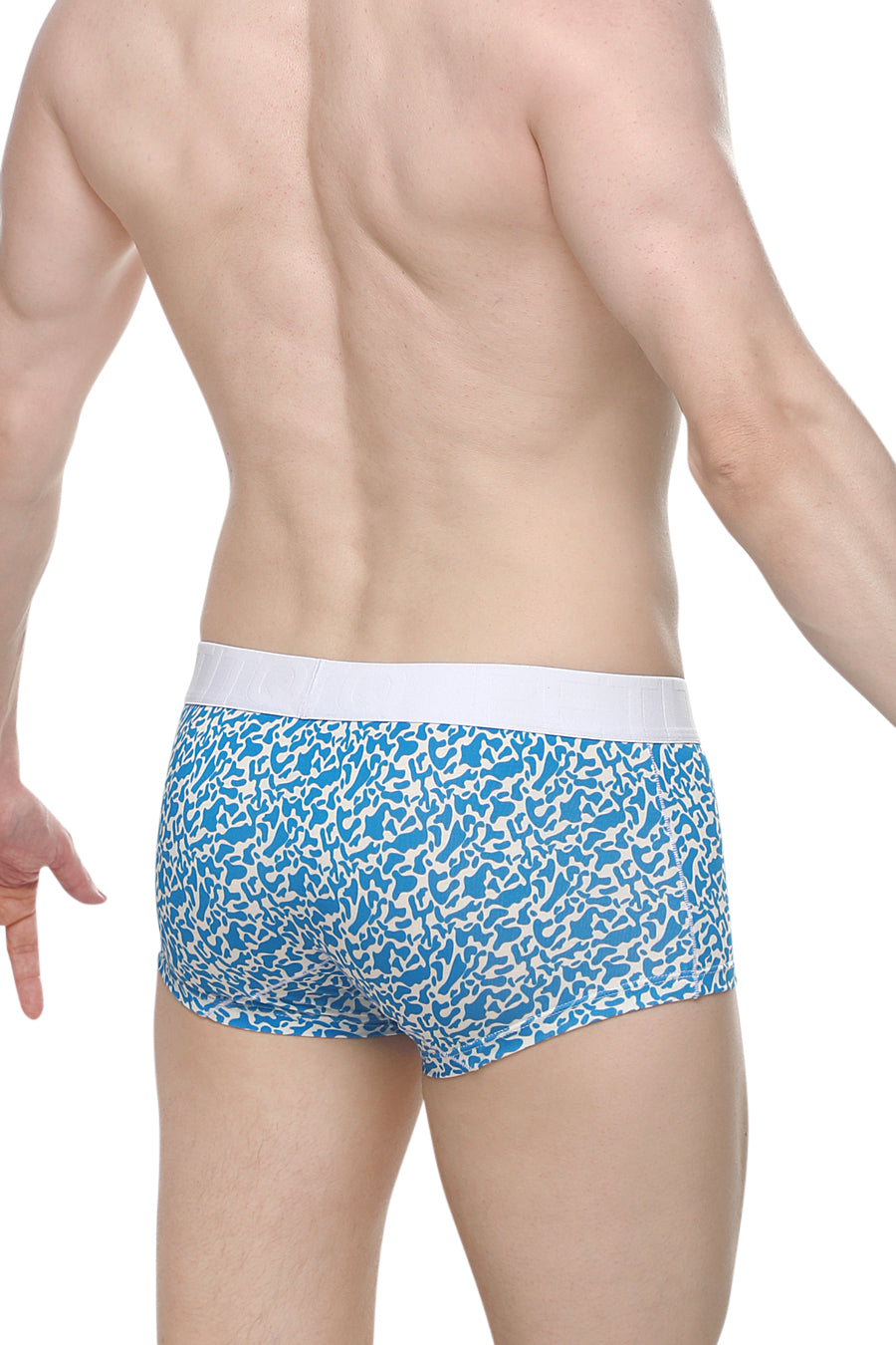 Boxer Dome Reef Bleu - PetitQ Underwear - Lingerie masculine sexy et sous-vêtements pour homme originaux
