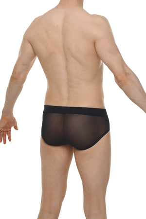 Slip Lescar Noir - PetitQ Underwear - Lingerie masculine sexy et sous-vêtements pour homme originaux