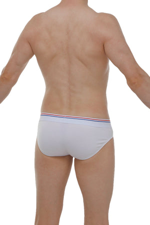Slip Anjouin Modal Blanc - PetitQ Underwear - Lingerie masculine sexy et sous-vêtements pour homme originaux