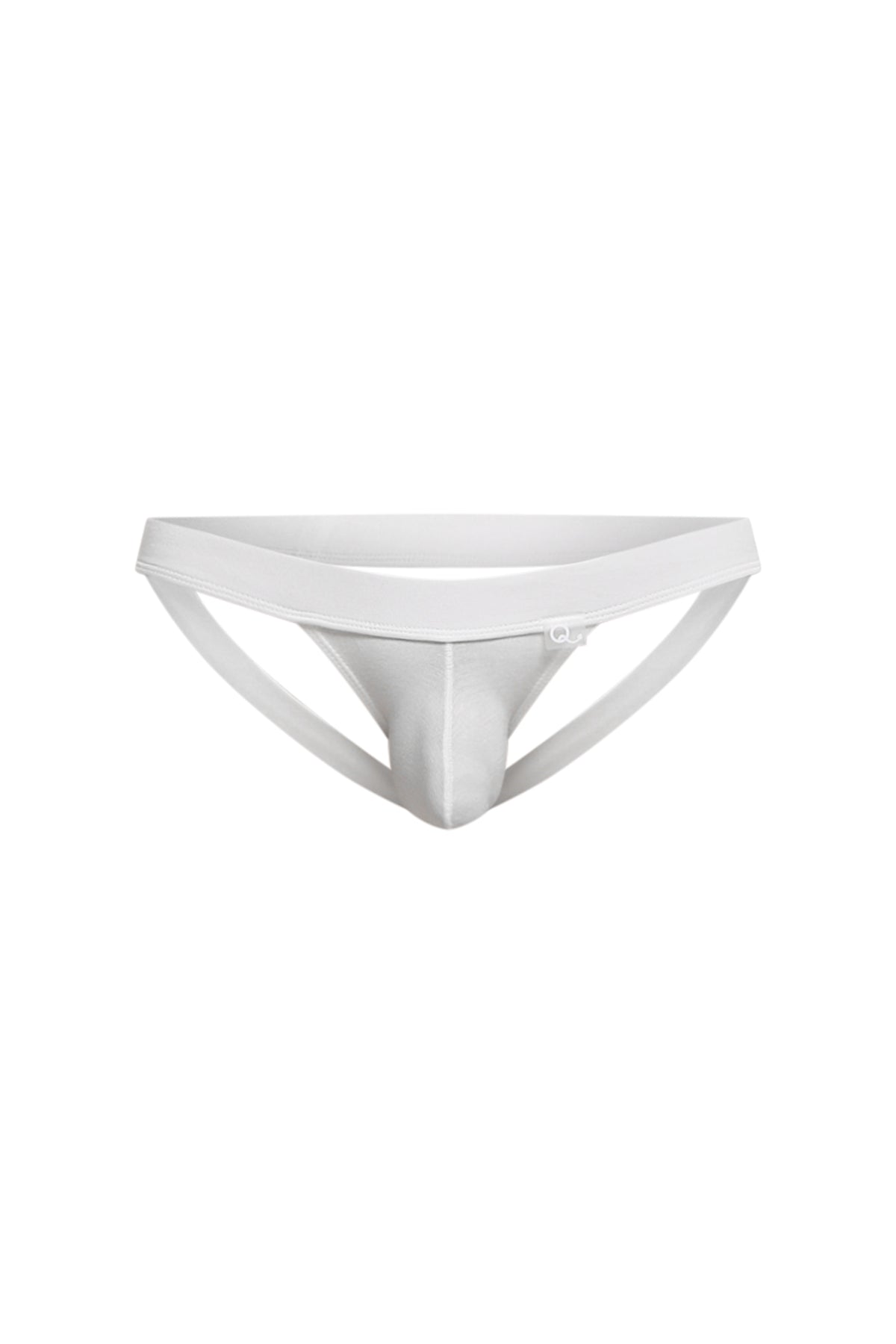 White Bamboo Jockstrap Linthes