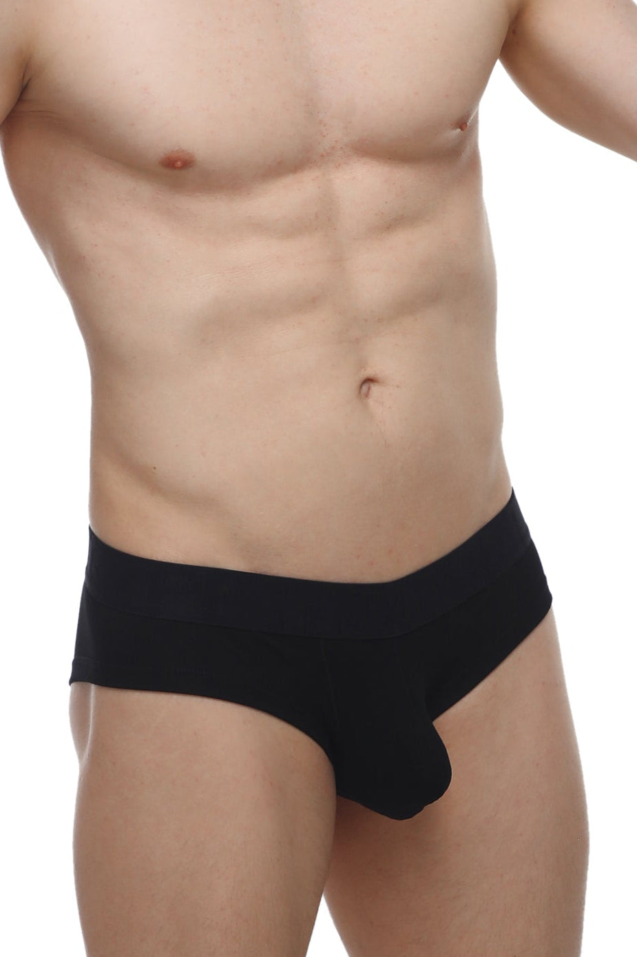 Mini Boxer Cheeky Modal Noir - PetitQ Underwear - Lingerie masculine sexy et sous-vêtements pour homme originaux
