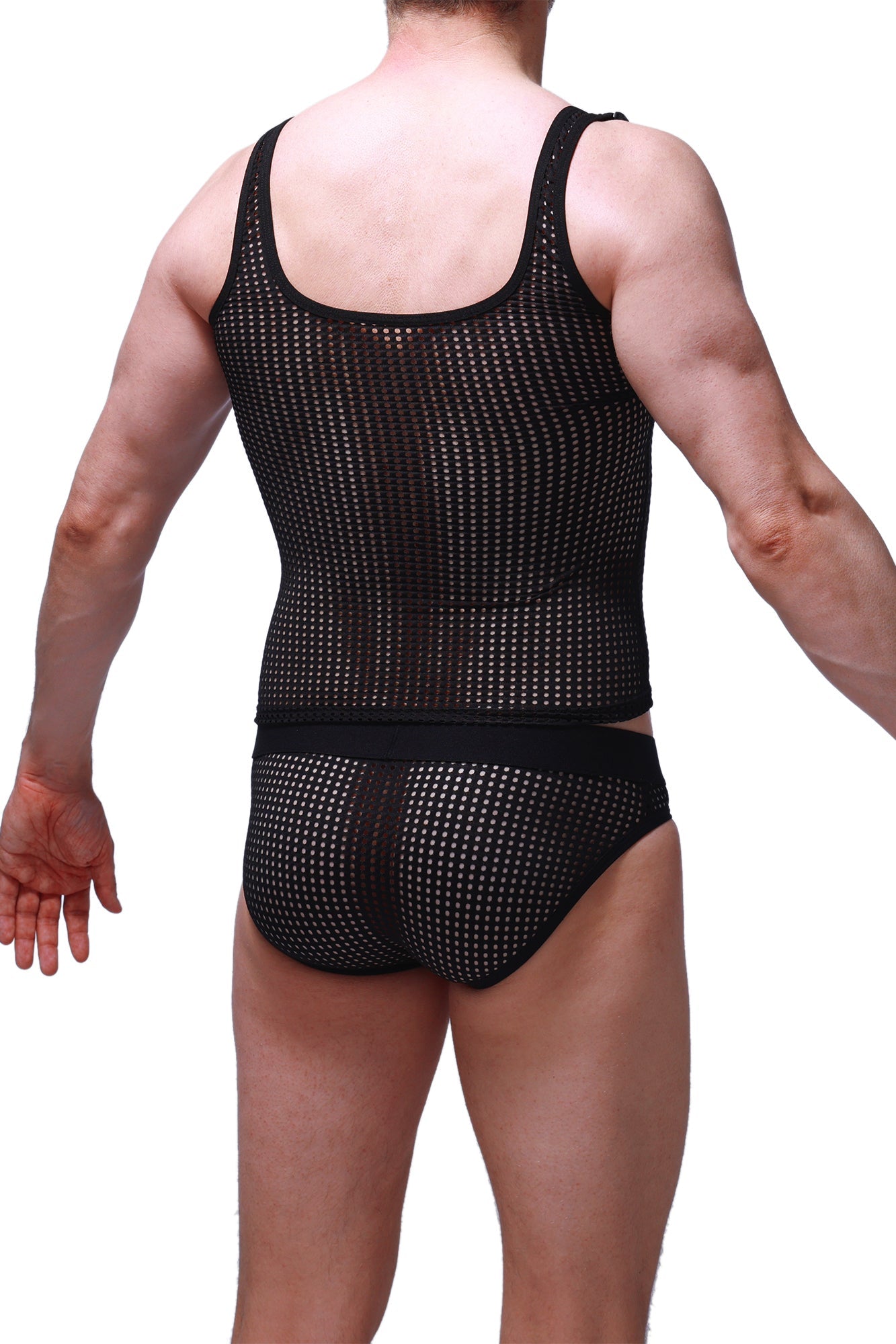 Attan Durtol Black Tank Top