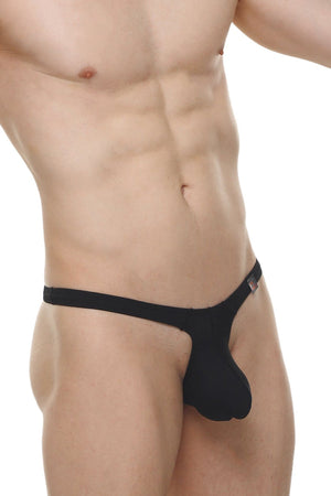 String Argis Skine Noir - PetitQ Underwear - Lingerie masculine sexy et sous-vêtements pour homme originaux