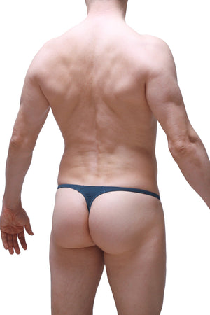 String Plellis Bleu de Prusse - PetitQ Underwear - Lingerie masculine sexy et sous-vêtements pour homme originaux