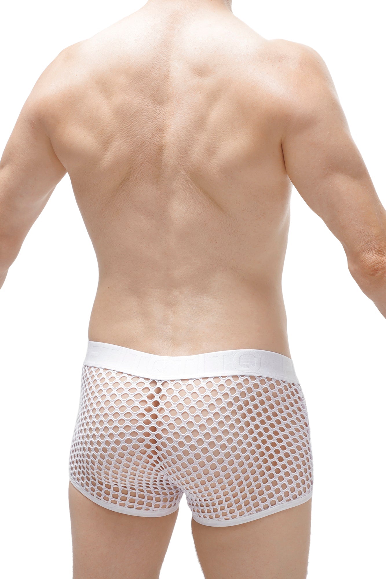 Olloix White Boxer Shorts