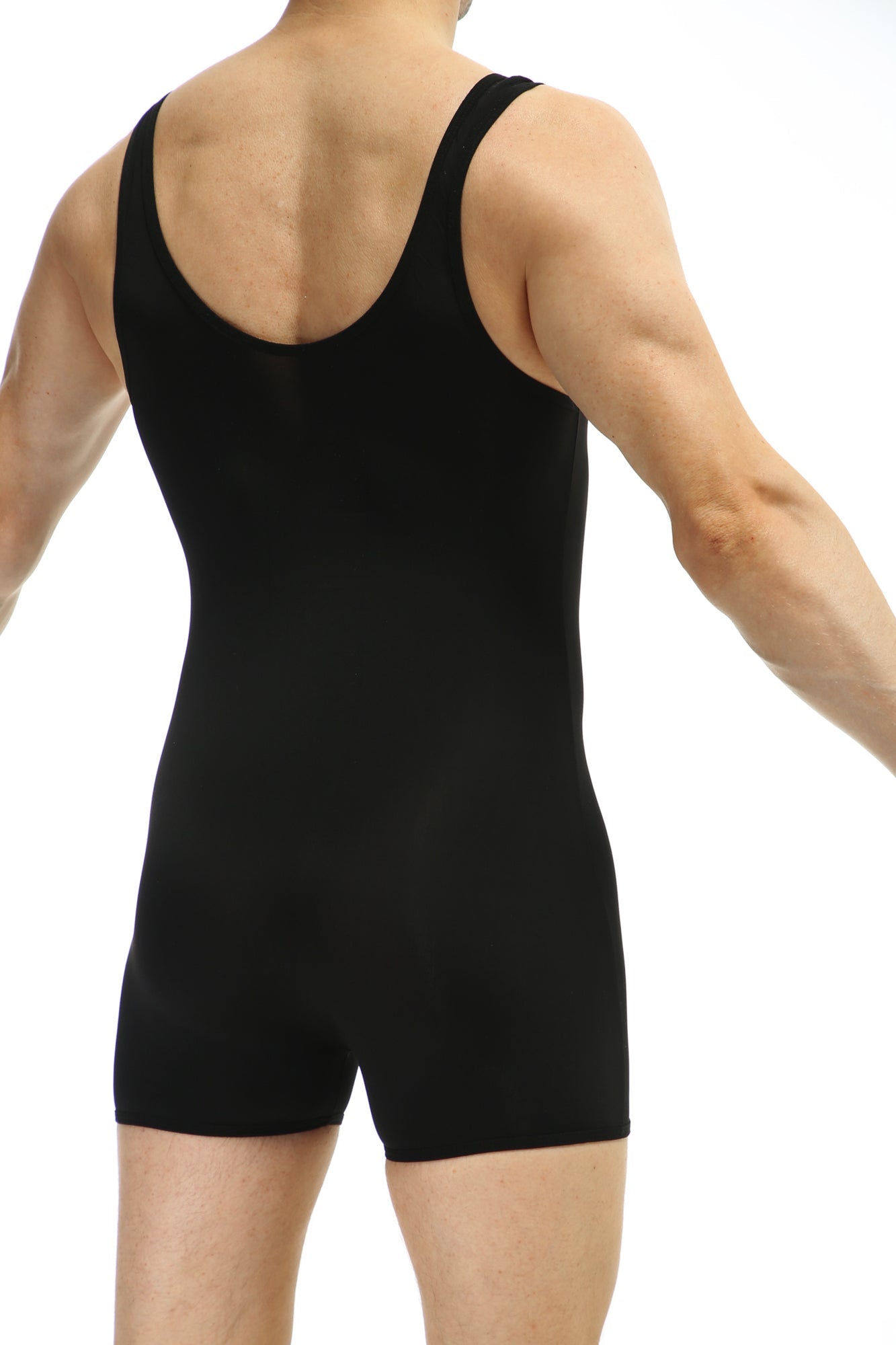 Bodyboxer Plum Noir - PetitQ Underwear - Lingerie masculine sexy et sous-vêtements pour homme originaux