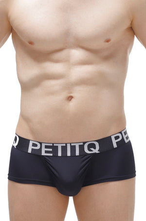 Boxer Taik Plum Noir - PetitQ Underwear - Lingerie masculine sexy et sous-vêtements pour homme originaux