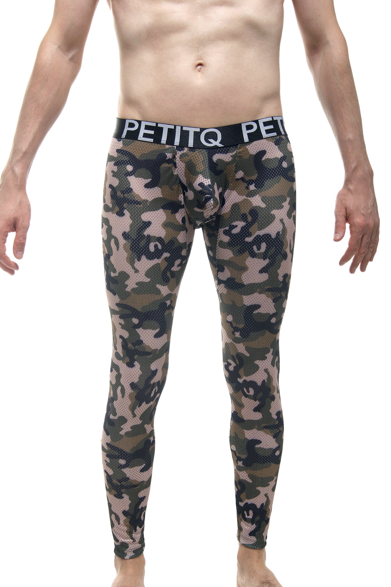 Camouflage Open Leggings