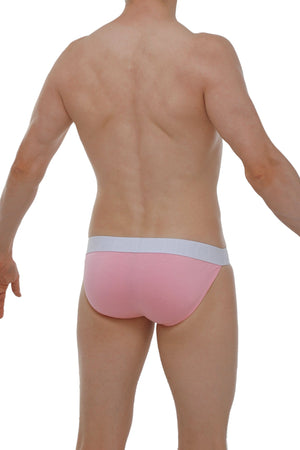 Bikini Aizy Modal Rose - PetitQ Underwear - Lingerie masculine sexy et sous-vêtements pour homme originaux