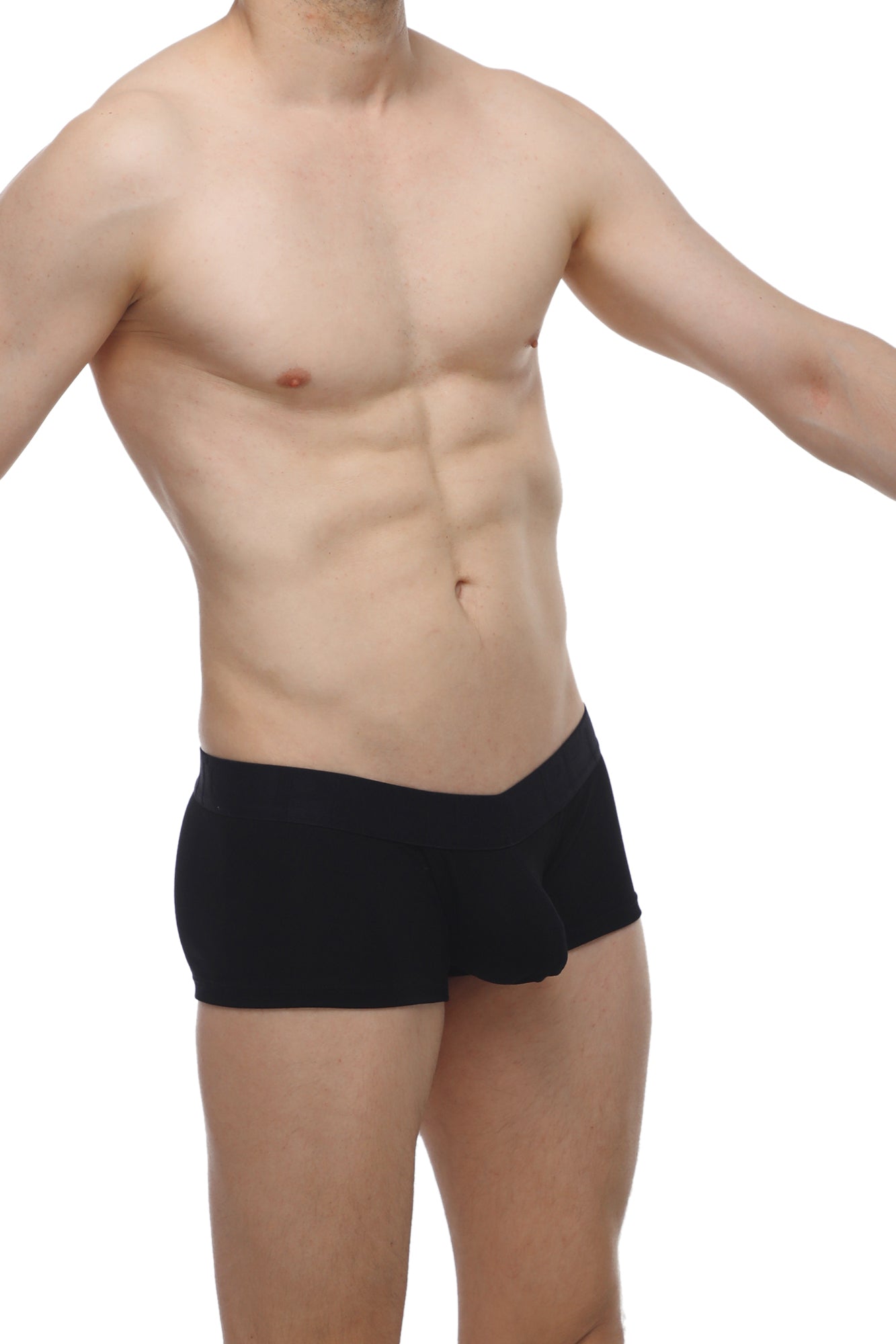 Boxer Algun Modal Noir - PetitQ Underwear - Lingerie masculine sexy et sous-vêtements pour homme originaux
