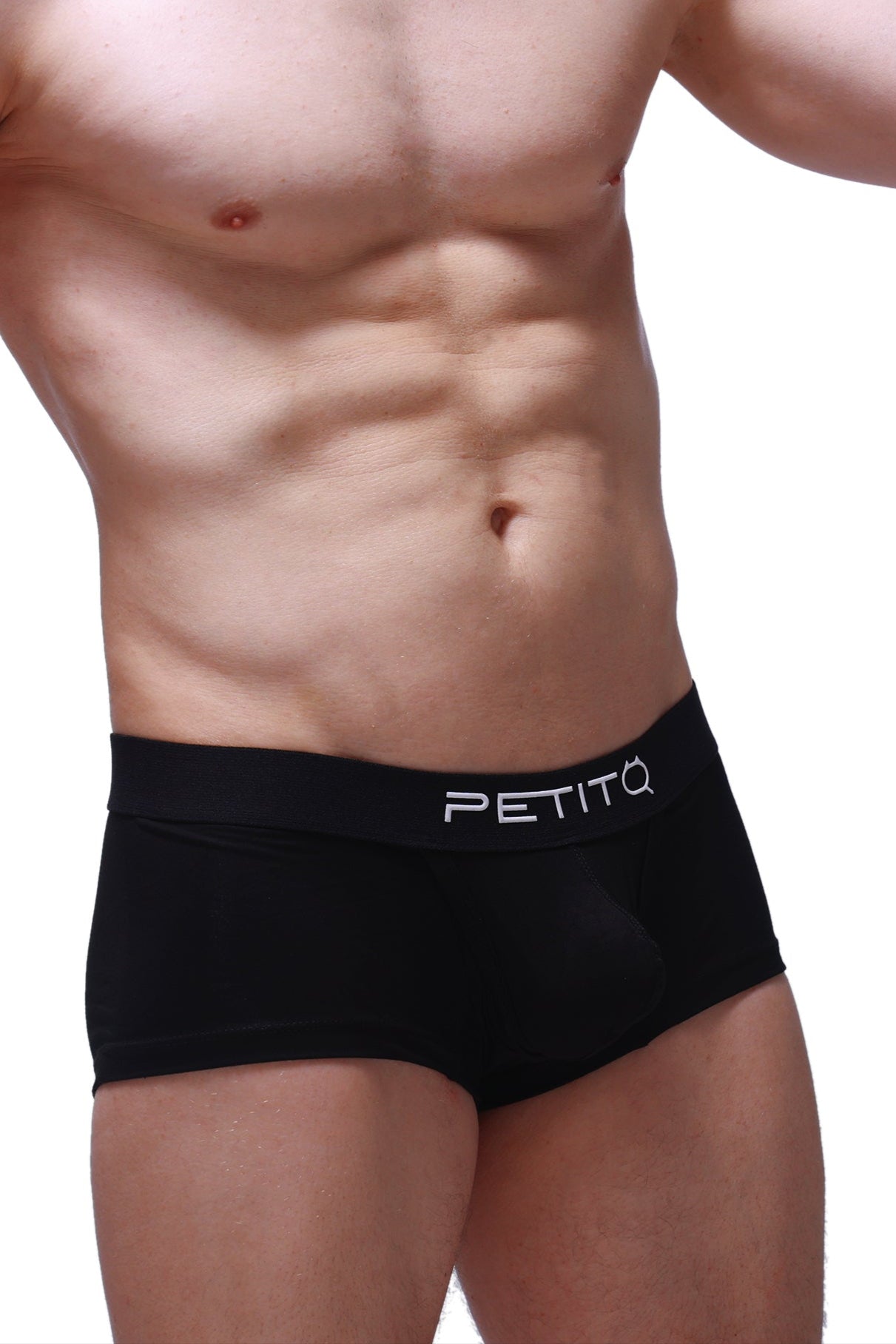 Schwarzer Goronenboxer