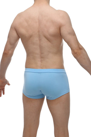 Boxer Colline Bambou Bleu - PetitQ Underwear - Lingerie masculine sexy et sous-vêtements pour homme originaux