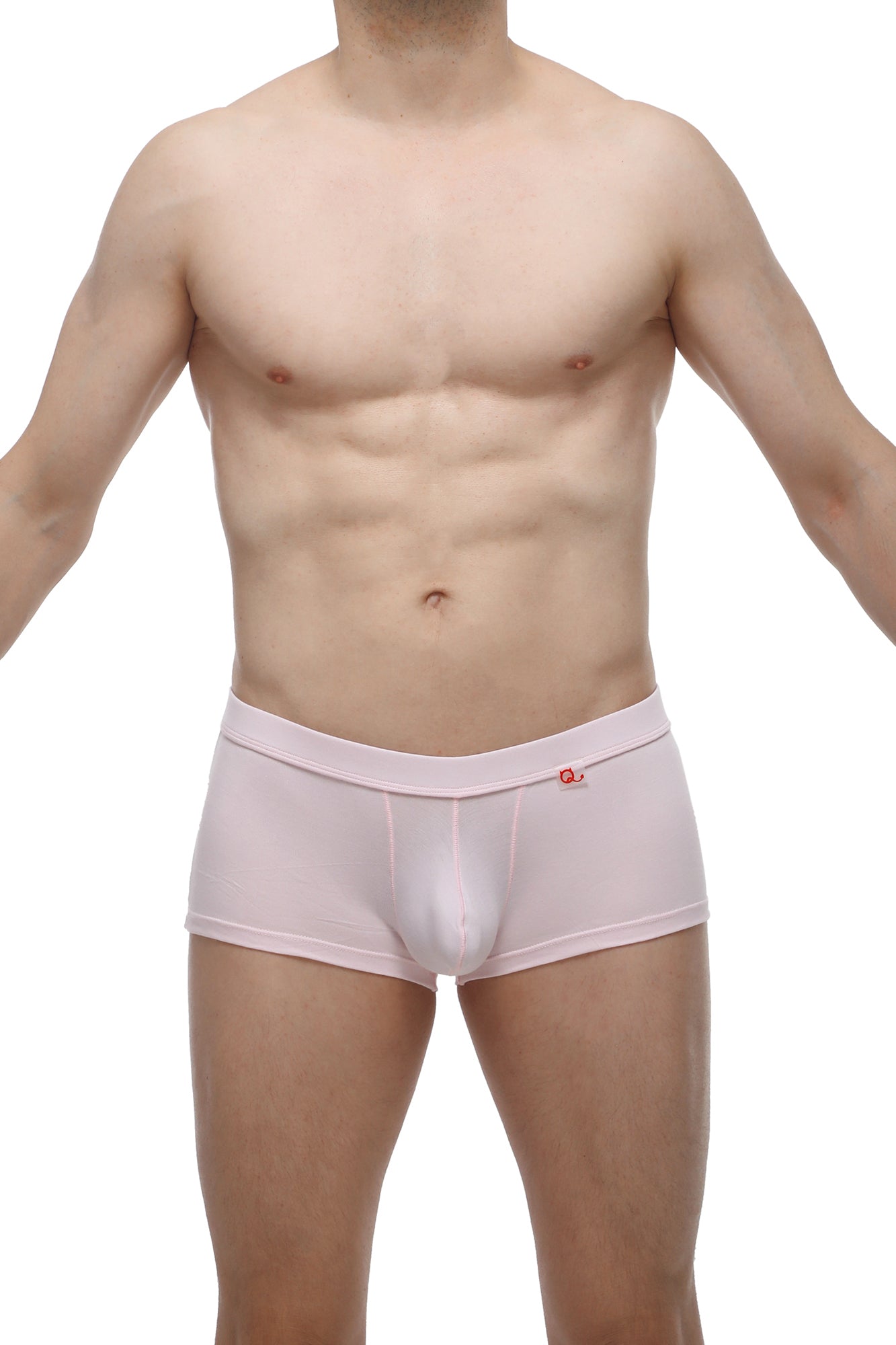Boxer Colline Bambou Rose - PetitQ Underwear - Lingerie masculine sexy et sous-vêtements pour homme originaux