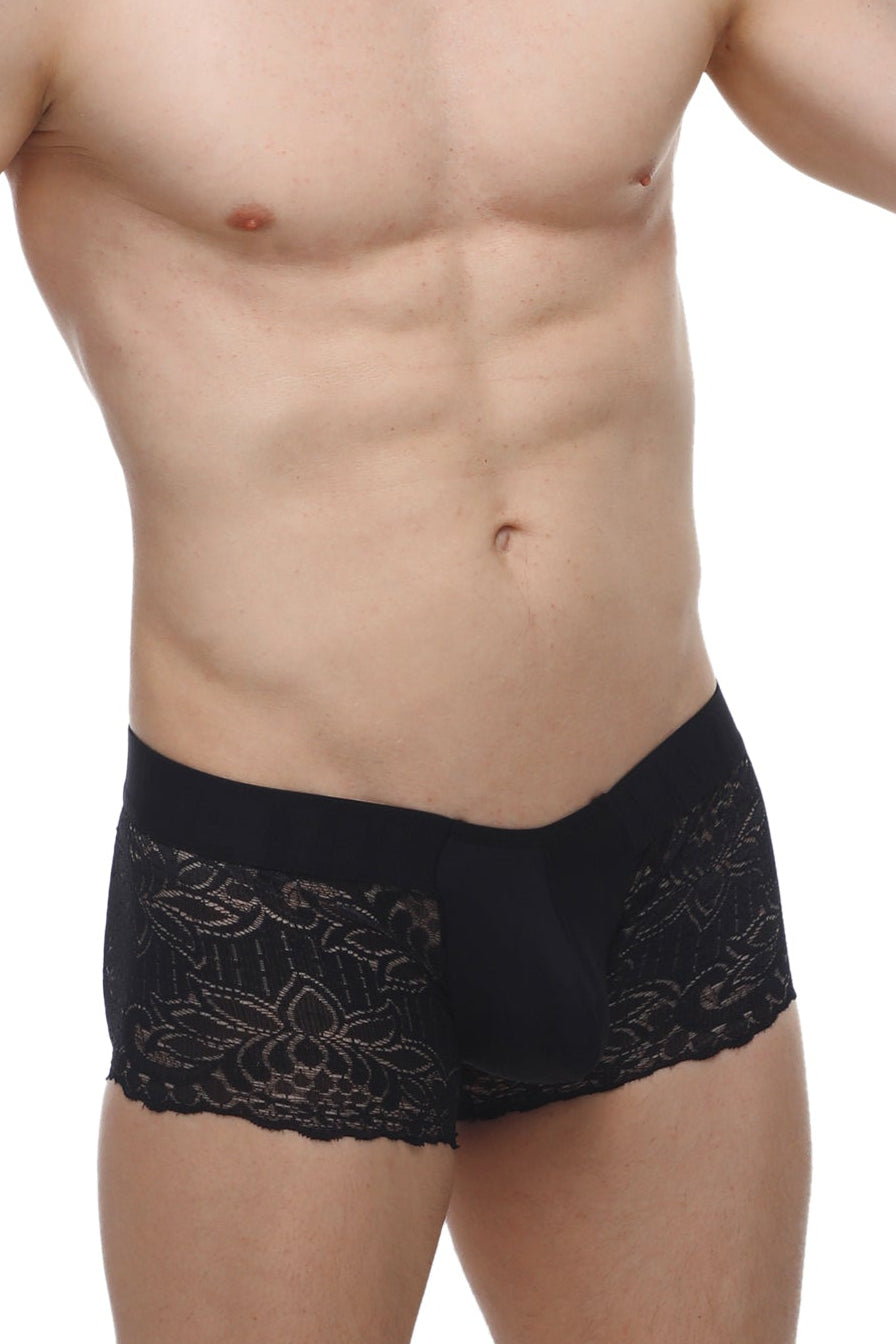 Boxer Dentelle Giers Noir