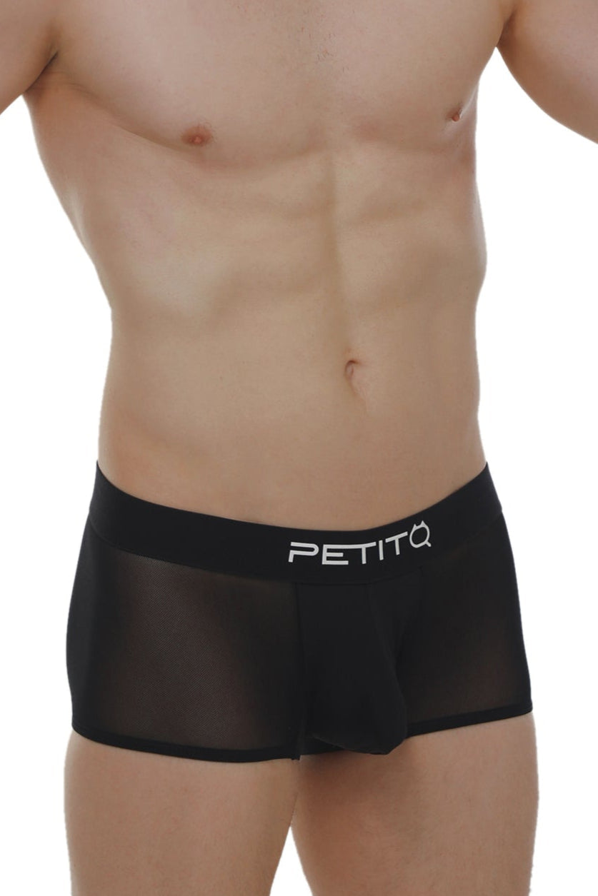 Boxer Noth Noir - PetitQ Underwear - Lingerie masculine sexy et sous-vêtements pour homme originaux