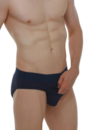 Slip Paliz Modal Navy - PetitQ Underwear - Lingerie masculine sexy et sous-vêtements pour homme originaux