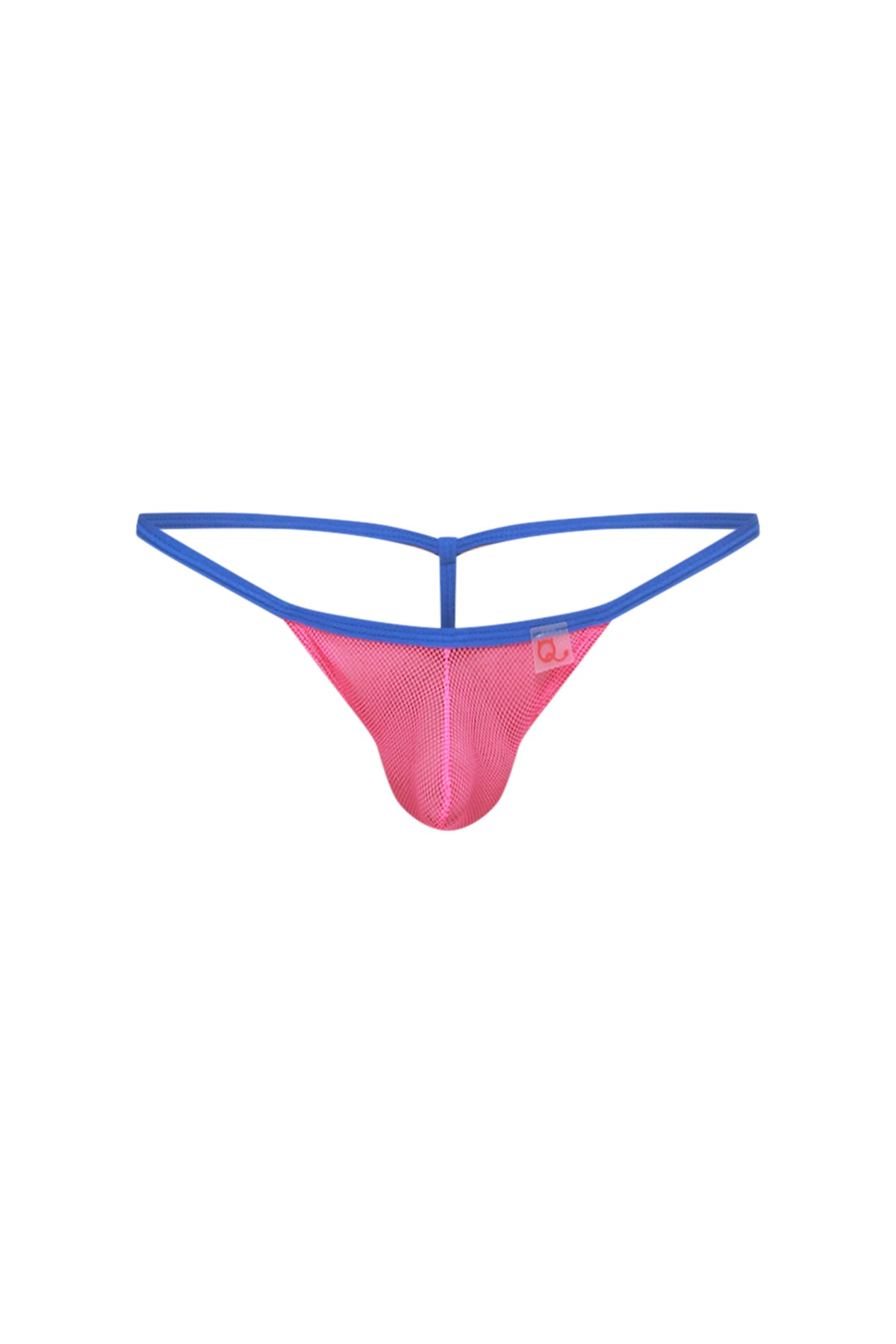 String Ficelle Chely Mesh Rose - PetitQ Underwear - Lingerie masculine sexy et sous-vêtements pour homme originaux