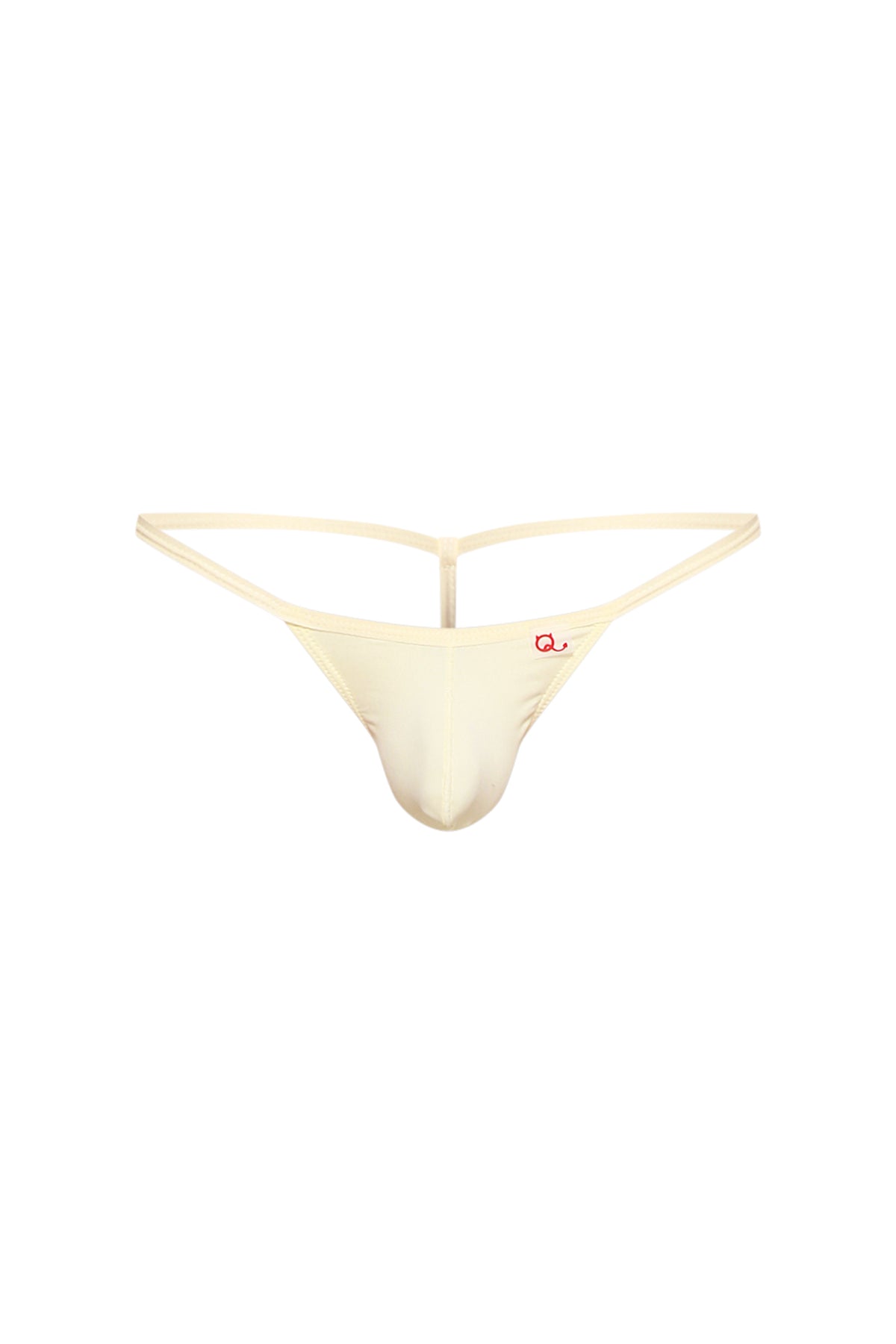 String Ficelle Chely Custard - PetitQ Underwear - Lingerie masculine sexy et sous-vêtements pour homme originaux