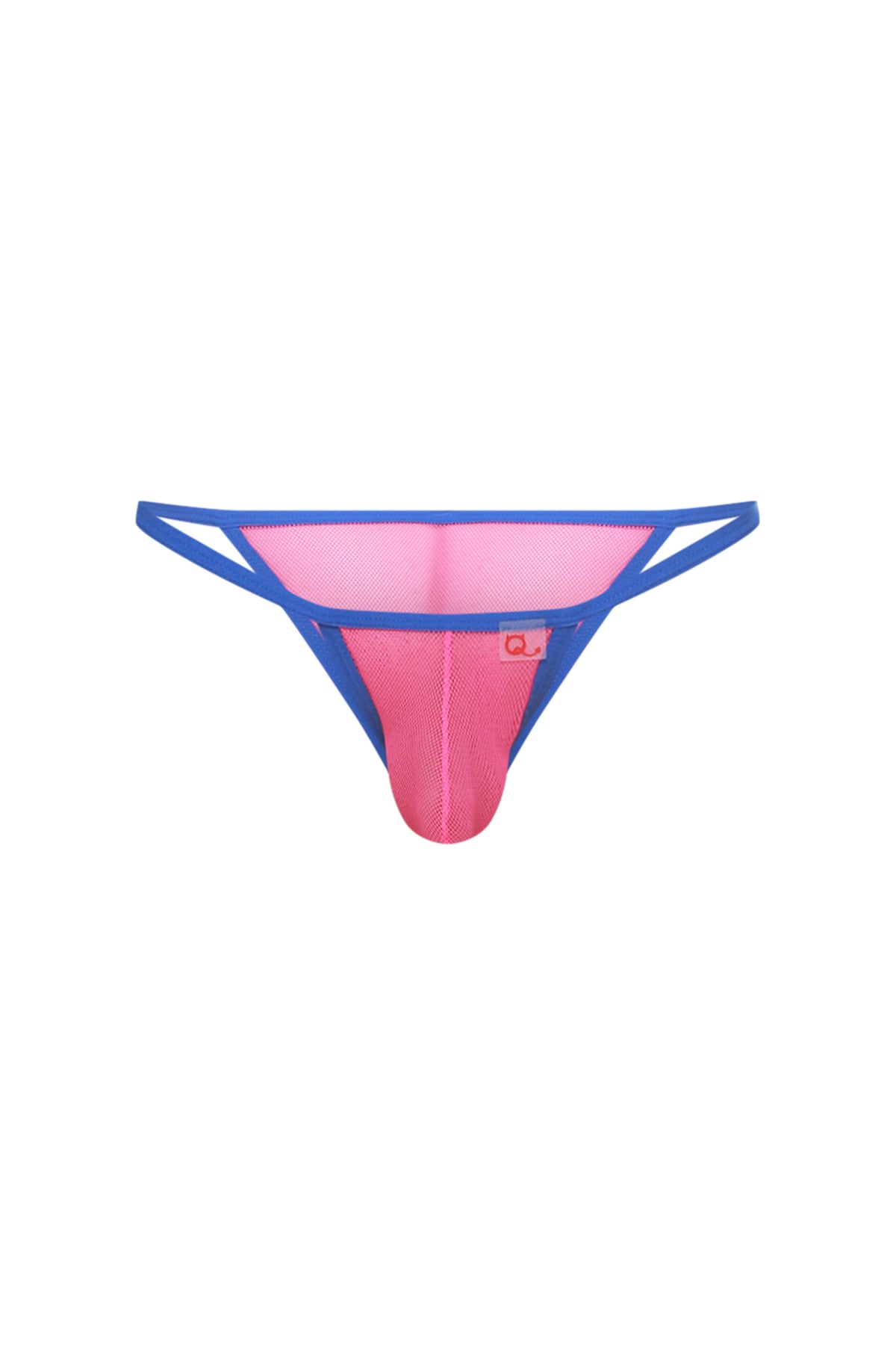 Kini Mesh Rose Neon - PetitQ Underwear - Lingerie masculine sexy et sous-vêtements pour homme originaux
