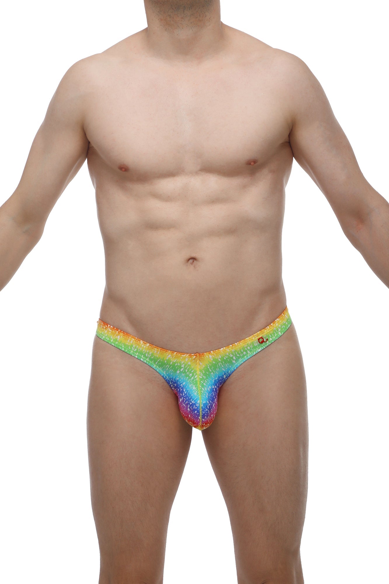 String Dome Arc-en-ciel - PetitQ Underwear - Lingerie masculine sexy et sous-vêtements pour homme originaux