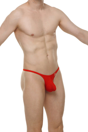 String Cernier Plum Rouge - PetitQ Underwear - Lingerie masculine sexy et sous-vêtements pour homme originaux