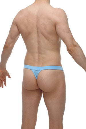 String Sillas Bambou Bleu - PetitQ Underwear - Lingerie masculine sexy et sous-vêtements pour homme originaux