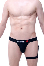 Tanga PetitQ Adventure Noir - PetitQ Underwear