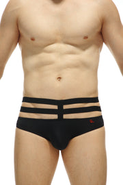 Jockstrap Bassan Recyceltes Nylon Schwarz 