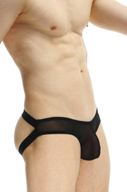 Jockstrap Frotey Net Noir