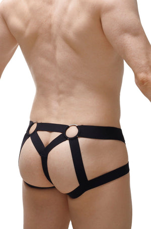 Jockstring PetitQ Beast Noir 2023 - PetitQ Underwear - Lingerie masculine sexy et sous-vêtements pour homme originaux