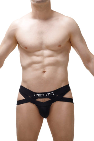 Jockstring PetitQ Beast Noir 2023 - PetitQ Underwear - Lingerie masculine sexy et sous-vêtements pour homme originaux