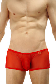 Shorty Ouvert Mesh Rouge