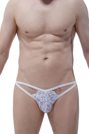 String Dentelle Oissel Blanc - PetitQ Underwear